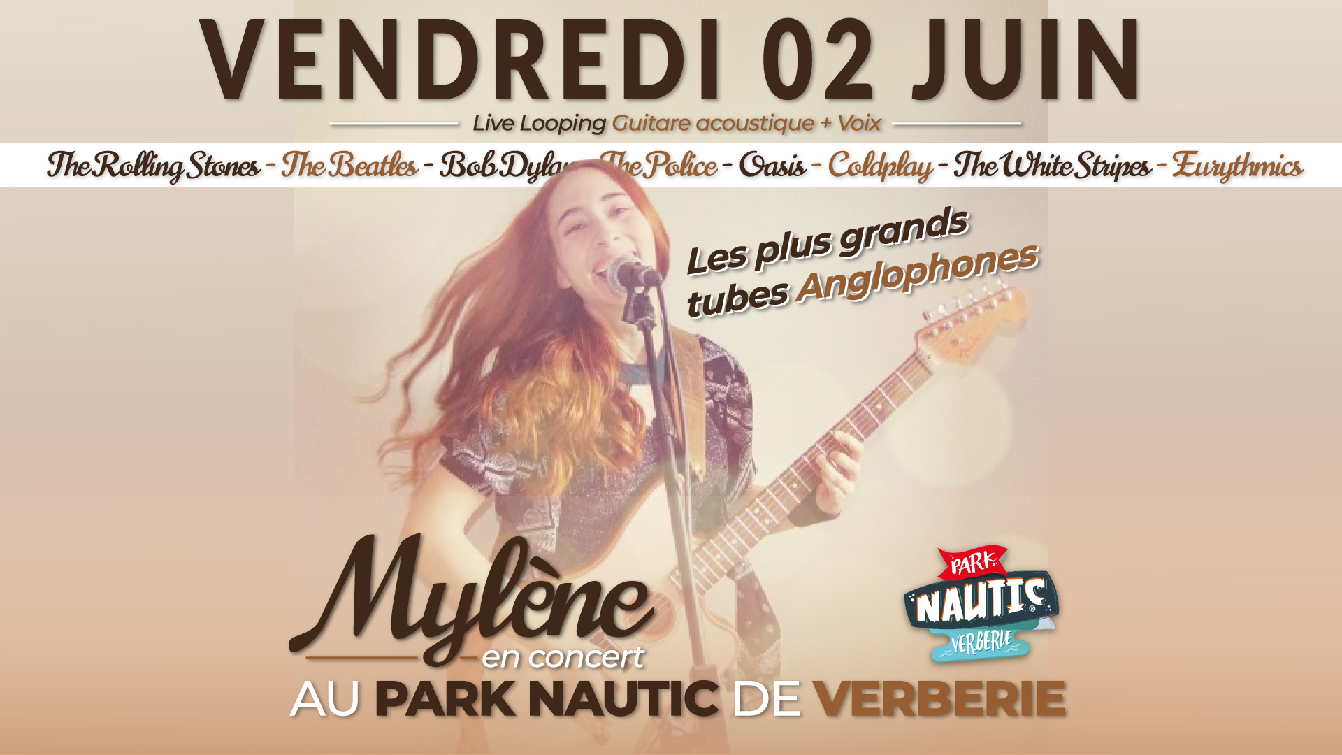 Concert de Mylène en Live Looping