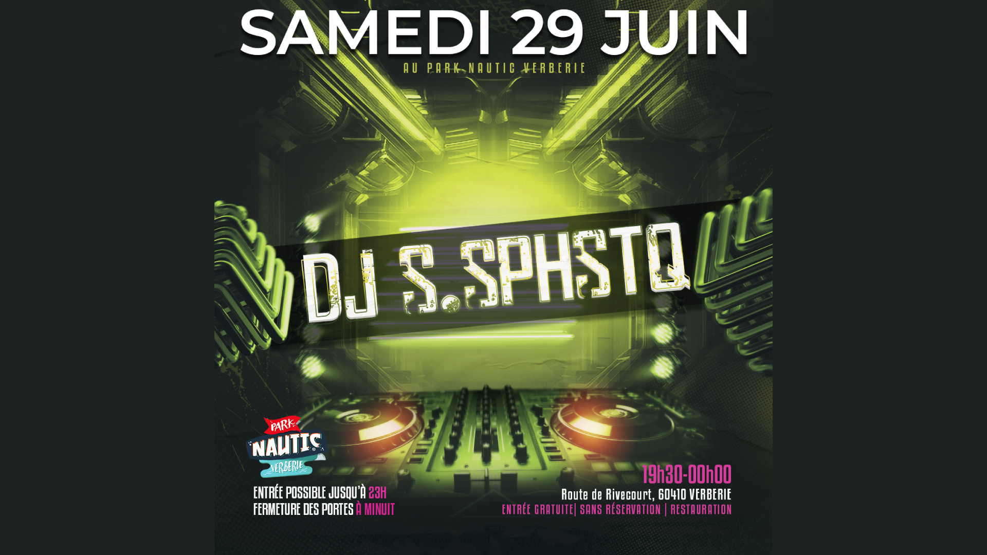 Soirée DJ S.SPHSTQ
