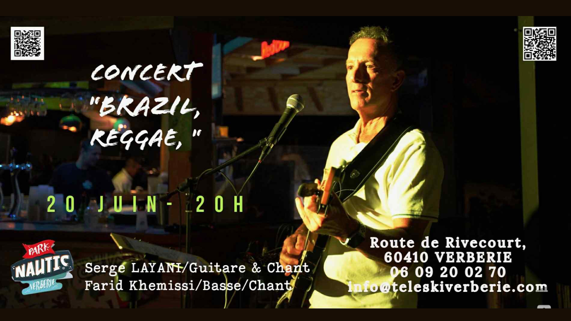 Soirée Brésilienne avec Serge Layani