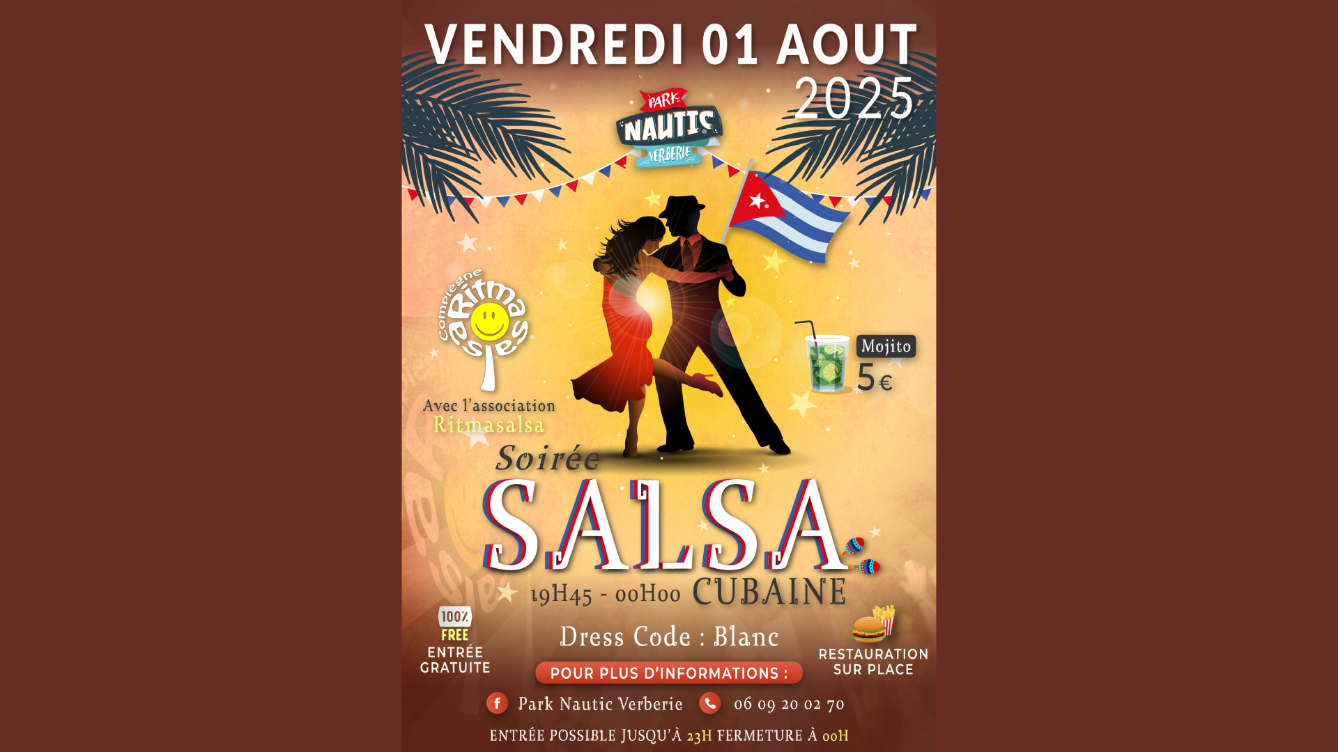 Soirée Blanche Salsa cubaine