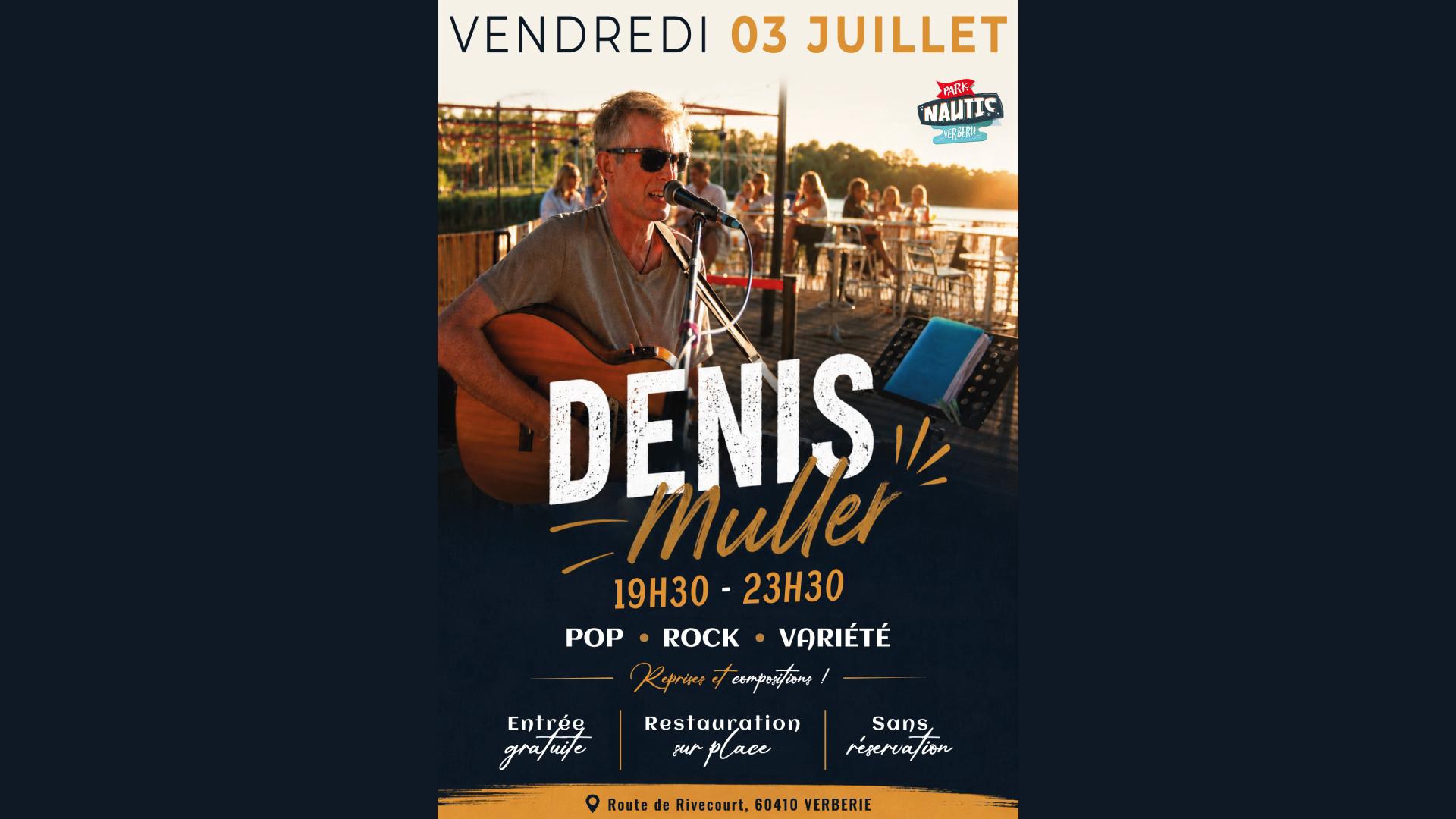 Soirée musicale avec Denis Muller