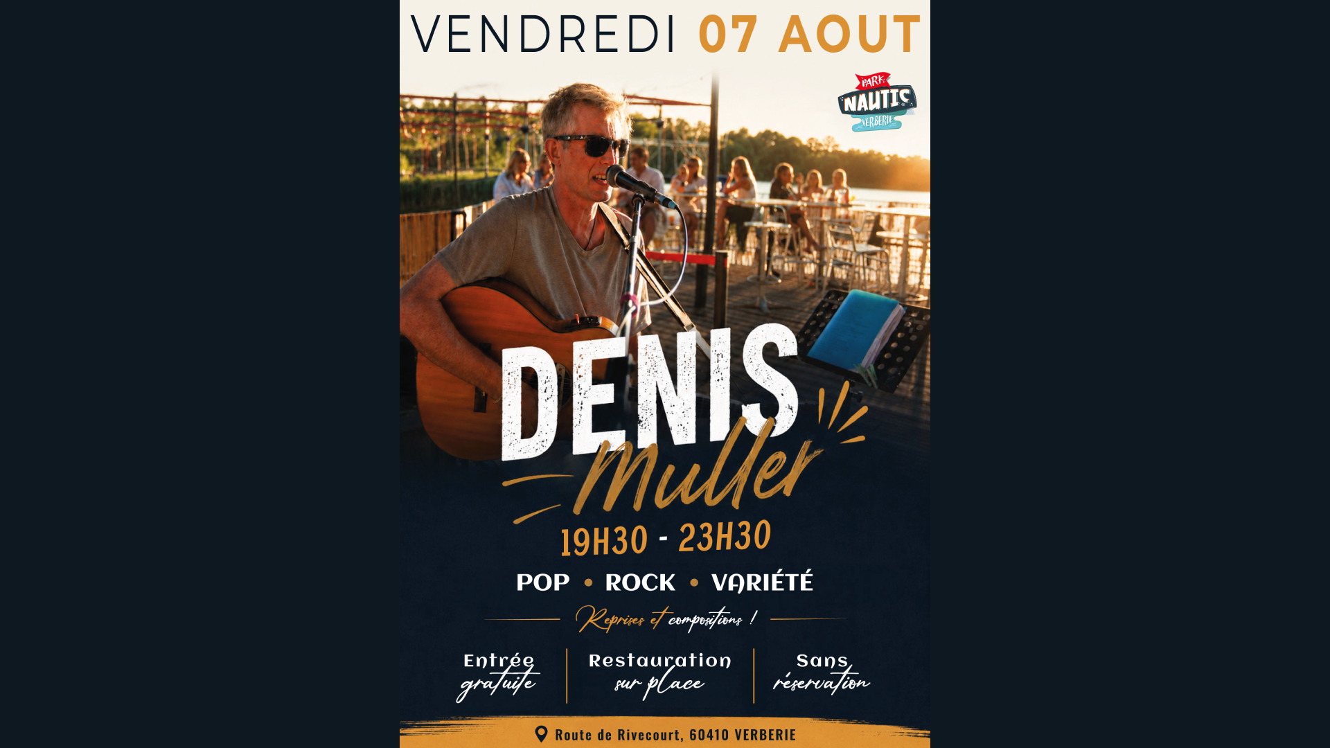 Soirée musicale avec Denis Muller